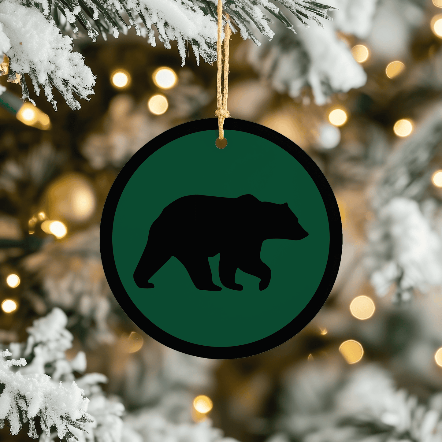 Bear Christmas Tree Ornament
