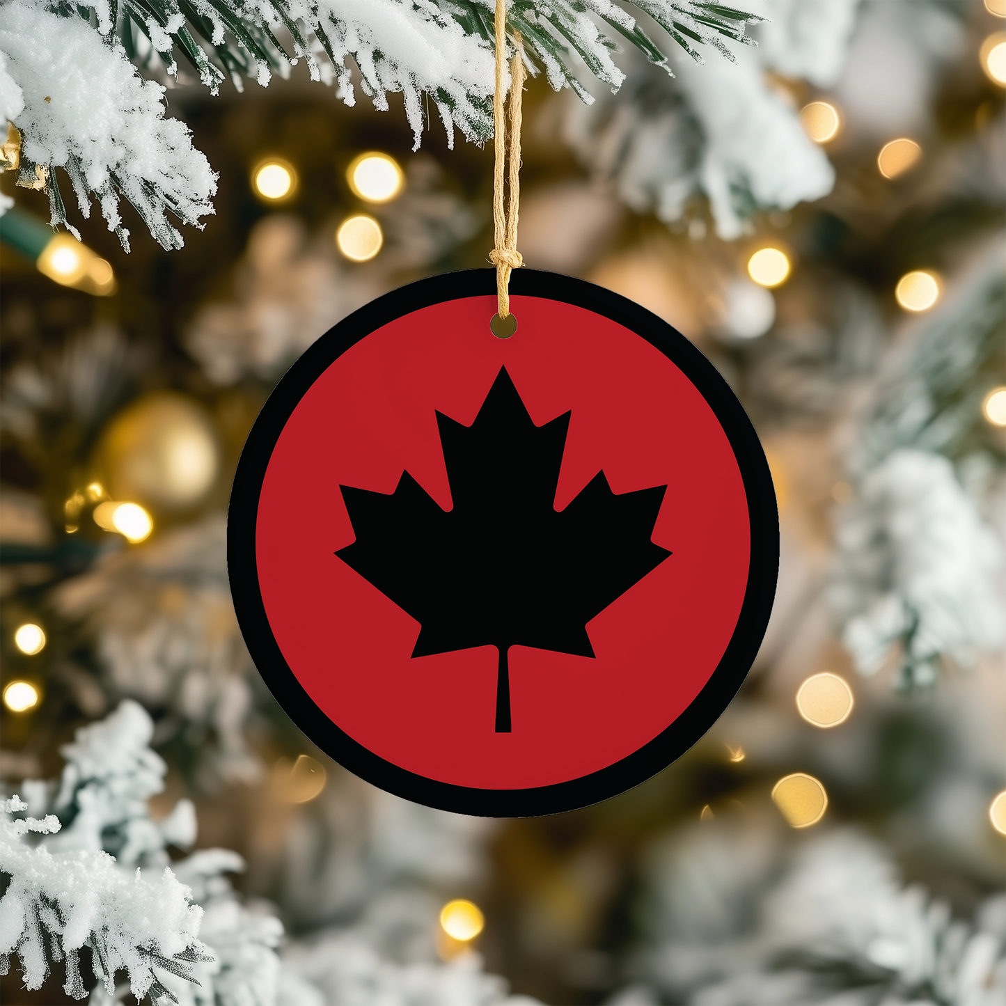Canada Christmas Tree Ornament