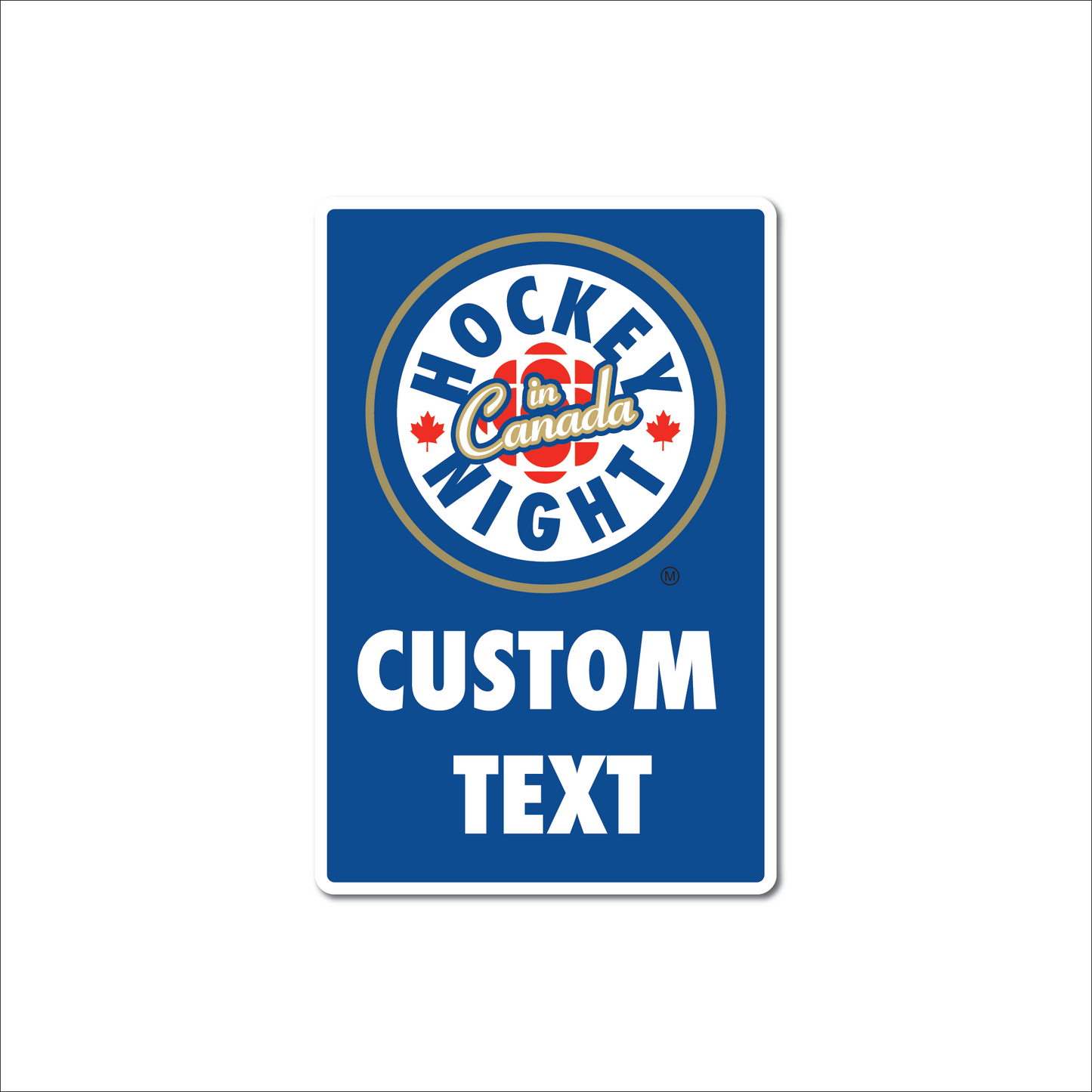 Plaque de rue de Hockey Night In Canada