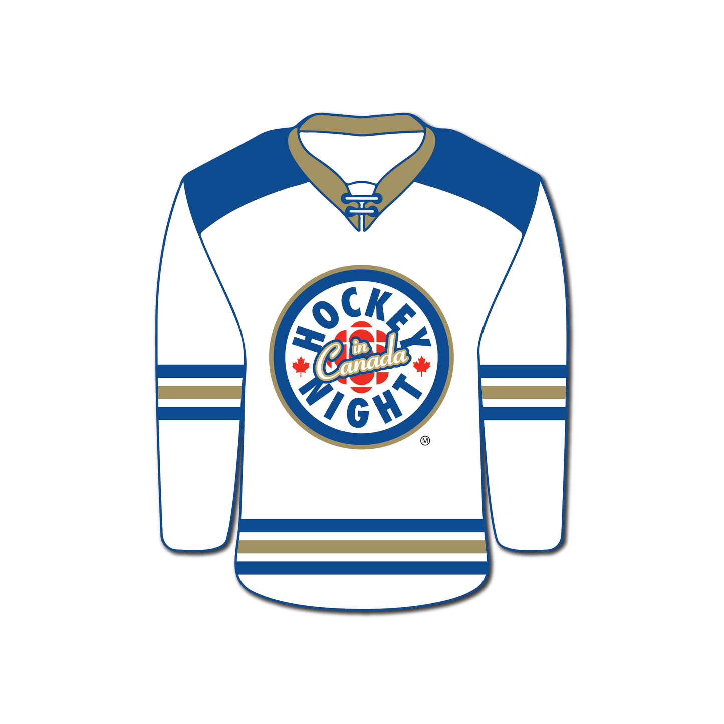 Hockey Night In Canada Custom Metal Jersey