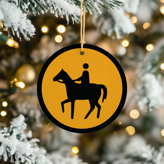 Horse Christmas Tree Ornament
