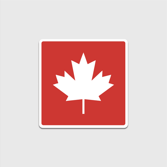 Maple Leaf Sticker