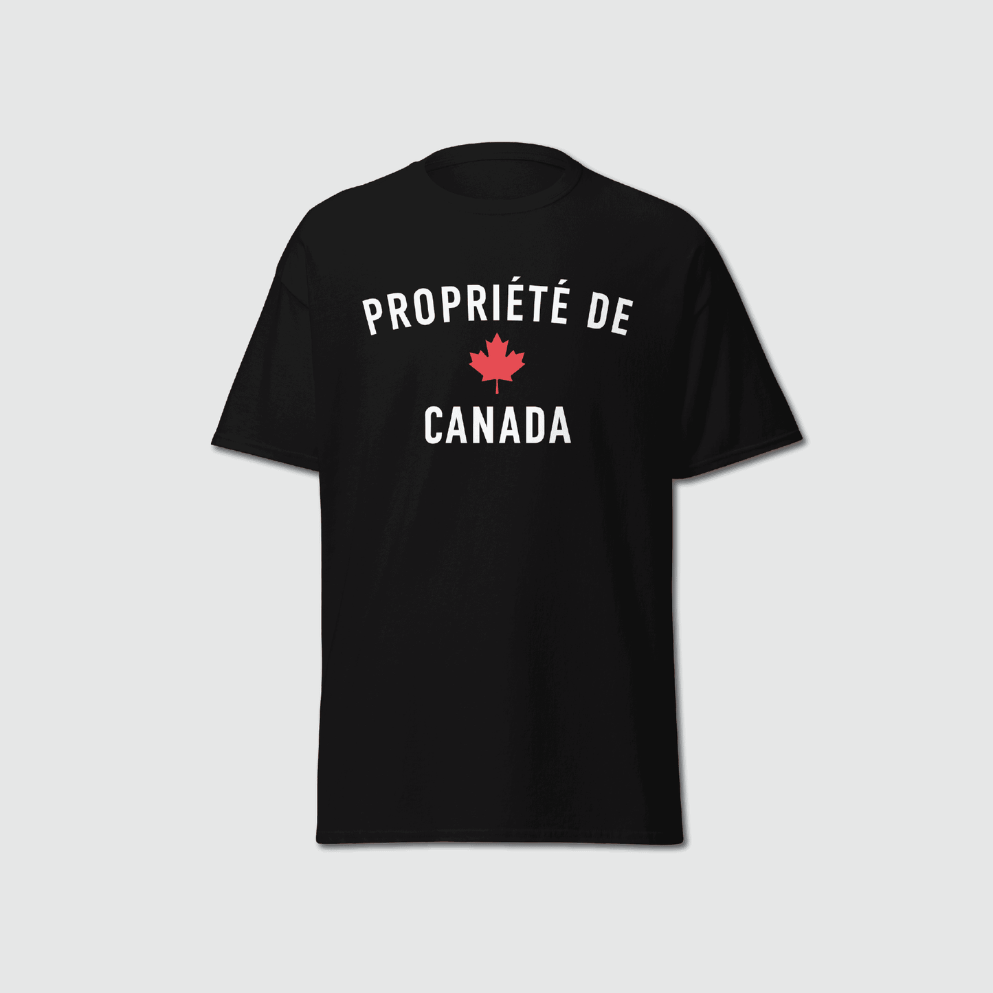 T-shirt « Propriété du Canada » (français)