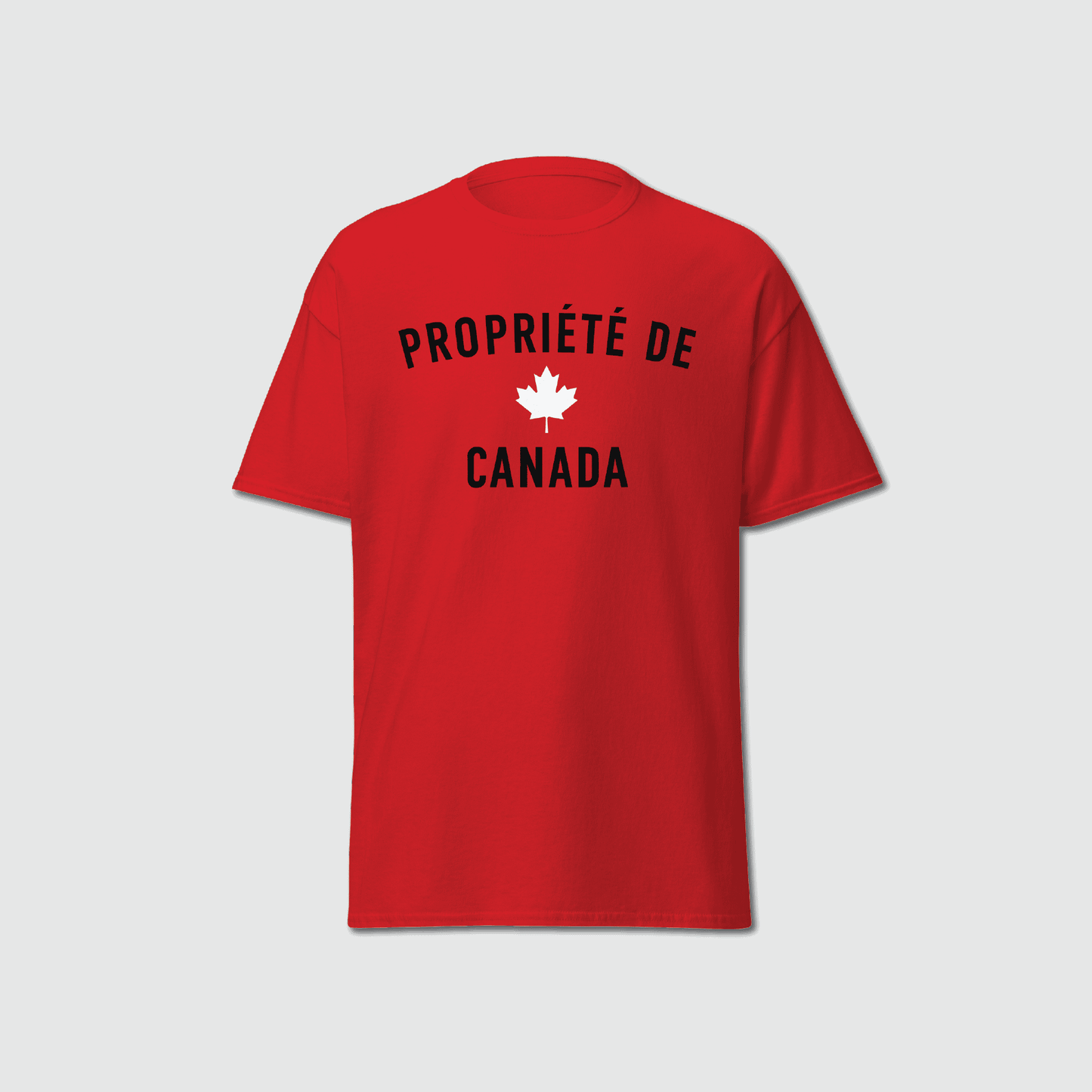 T-shirt « Propriété du Canada » (français)