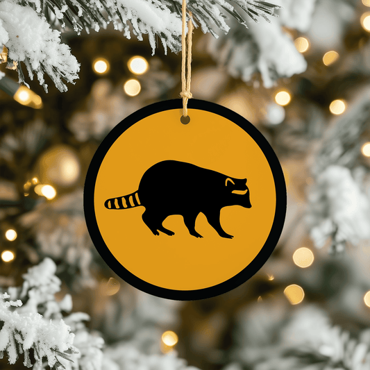 Raccoon Christmas Tree Ornament