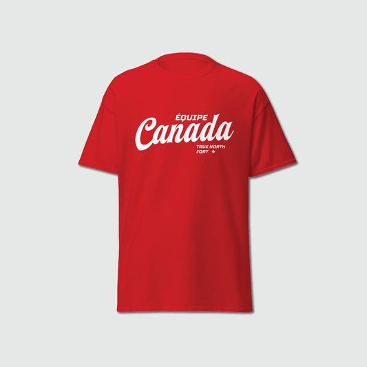 T-shirt de l'équipe canadienne (français)