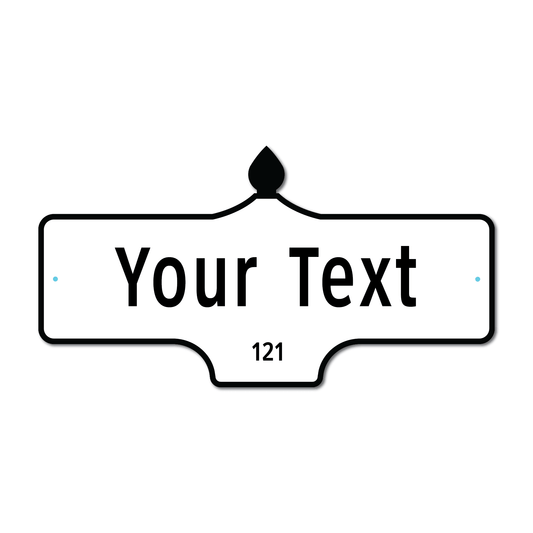 Personalized Vintage Toronto Street Sign