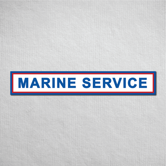 Vintage Marine Service Metal Sign - The Great Canadian CompanyMARINA-1-5