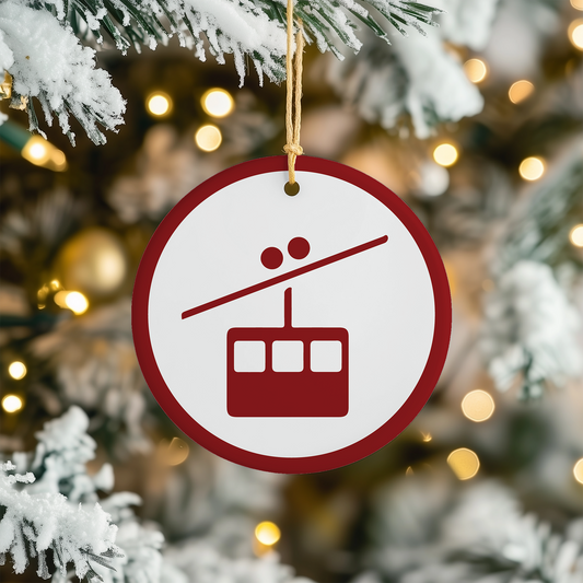 Décoration de sapin de Noël en forme de gondole